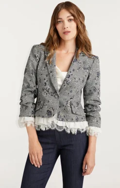 Cinq à Sept Hilla Blazer BlueMulti