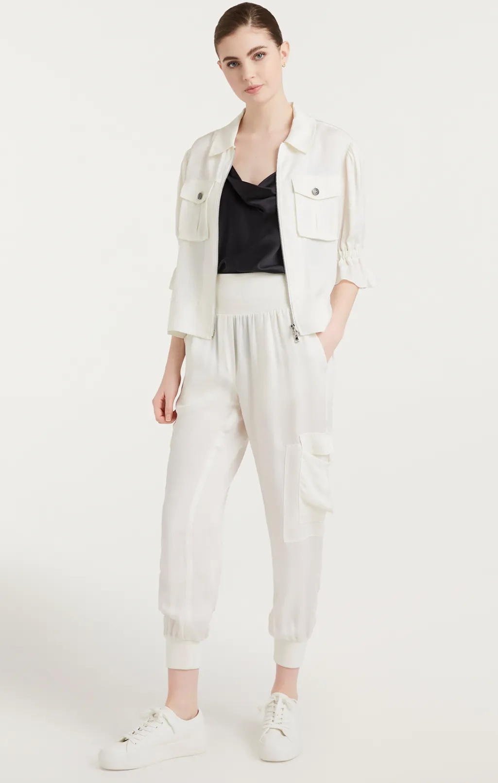 Cinq à Sept Holly Jacket Ivory