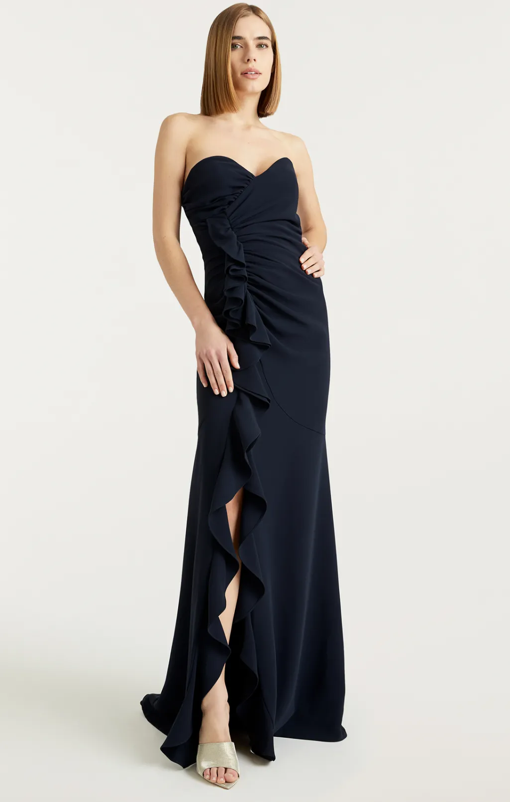 Cinq à Sept Hyde Gown Navy Sale