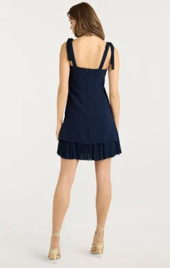 Cinq à Sept Imani Dress Navy Hot