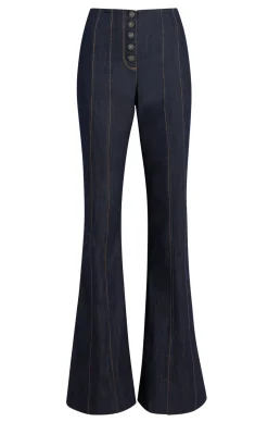 Cinq à Sept Carolina Pant Indigo Sale