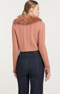 Cinq à Sept Isa Cardigan Blusher New