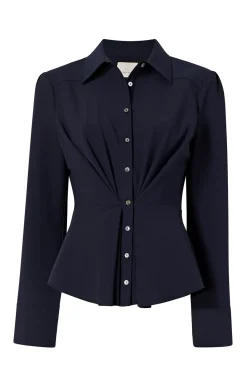 Cinq à Sept Isabelle Top Navy New