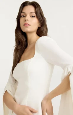 Cinq à Sept Jace Dress Ivory Discount