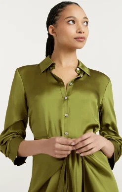 Cinq à Sept Jacey Dress Moss Hot