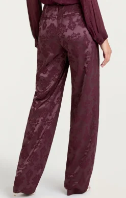 Cinq à Sept Jacquard Collins Pant DarkFig Sale