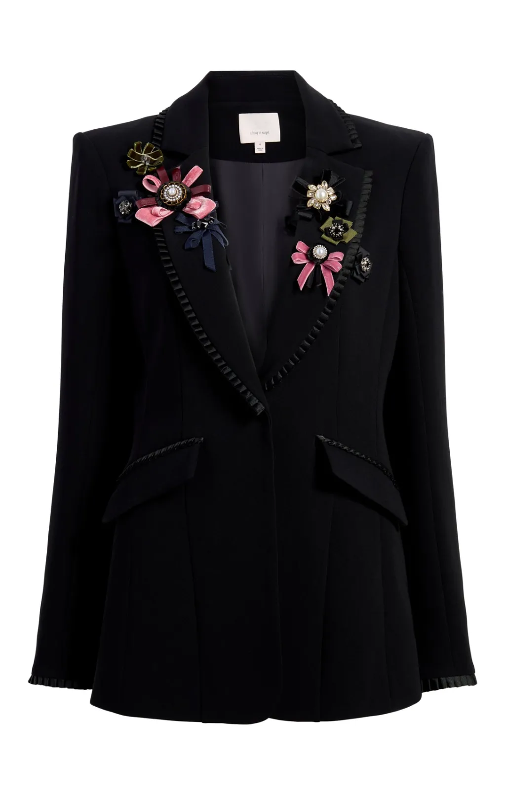 Cinq à Sept Jaden Blazer Black/Multi Discount