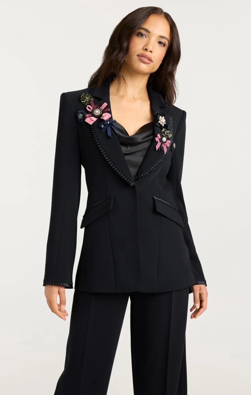 Cinq à Sept Jaden Blazer Black/Multi Discount
