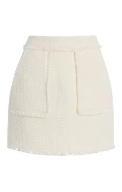 Cinq à Sept Jaycie Skirt Gardenia Outlet