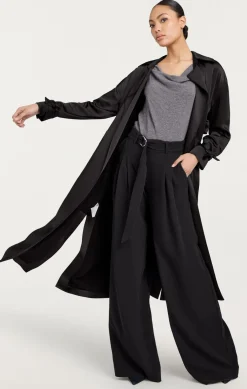 Cinq à Sept Jayla Trench Black Online