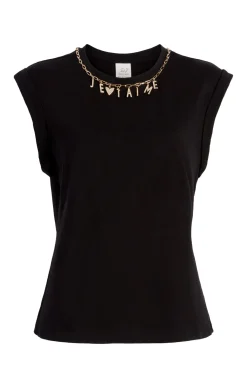 Cinq à Sept Je T'aime Necklace Bella Tee Black Online