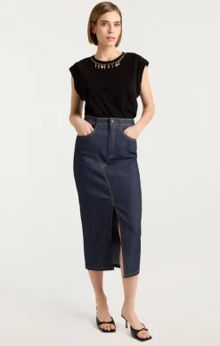 Cinq à Sept Je T'aime Necklace Bella Tee Black Online