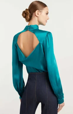 Cinq à Sept Jem Top BlueJade Clearance