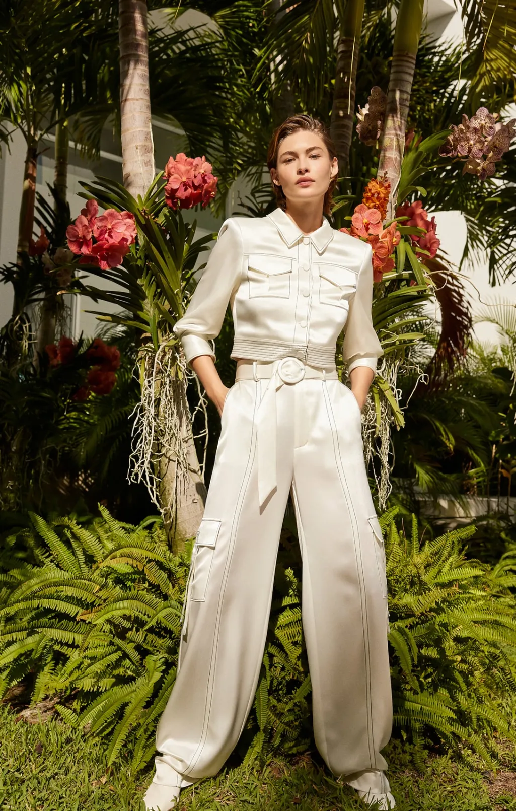 Cinq à Sept Jenson Pant Ivory/Black Best