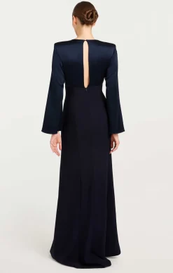 Cinq à Sept Julianne Gown Navy New