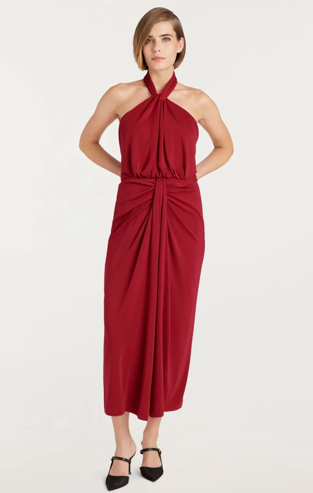 Cinq à Sept Kaily Dress Rosewood Outlet