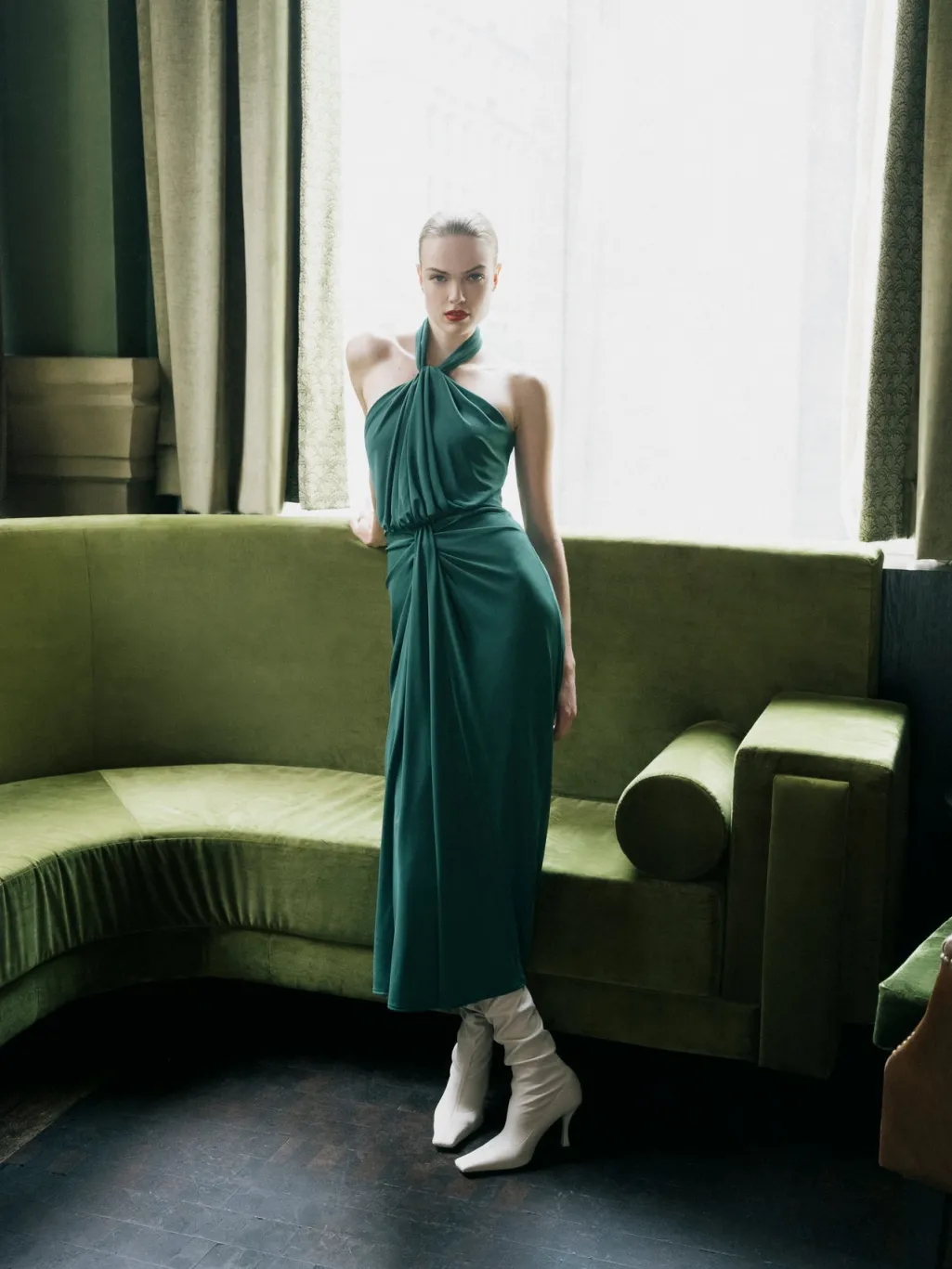 Cinq à Sept Kaily Dress Malachite New