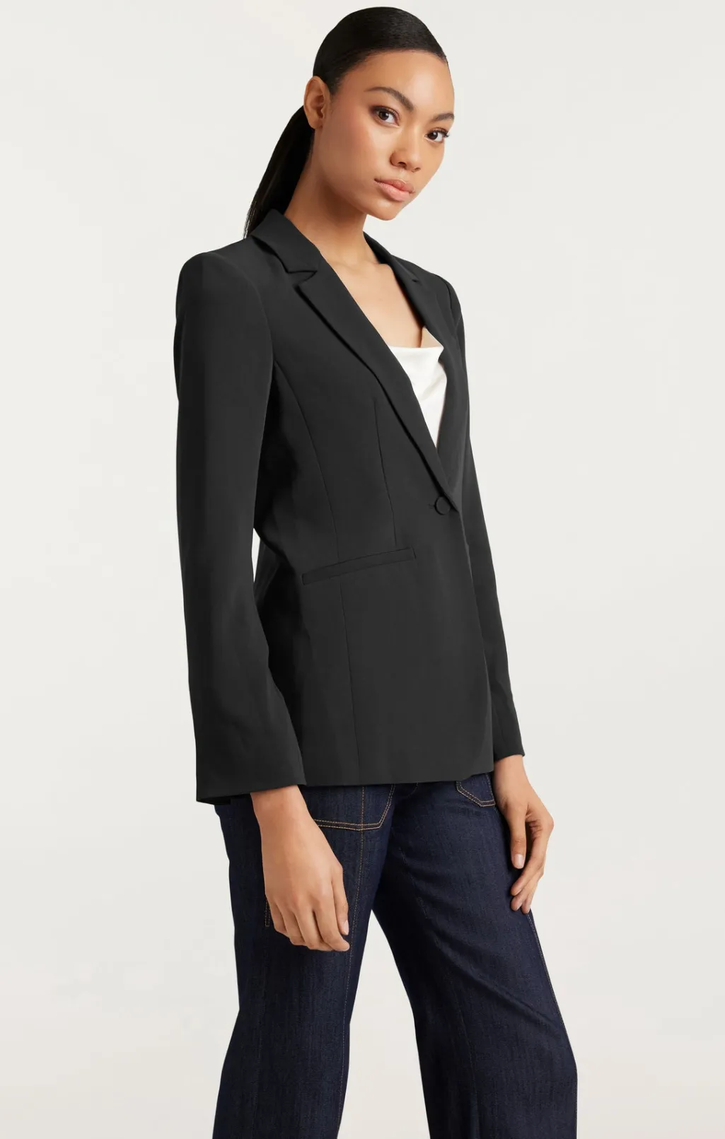 Cinq à Sept Karlie Blazer Black Discount