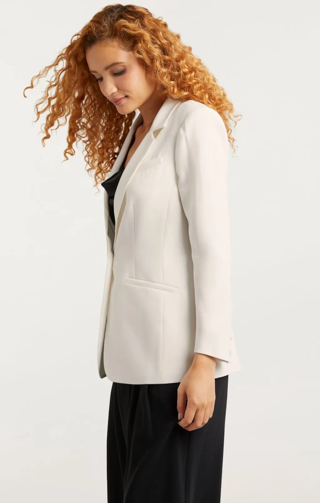 Cinq à Sept Karlie Blazer Ivory Hot