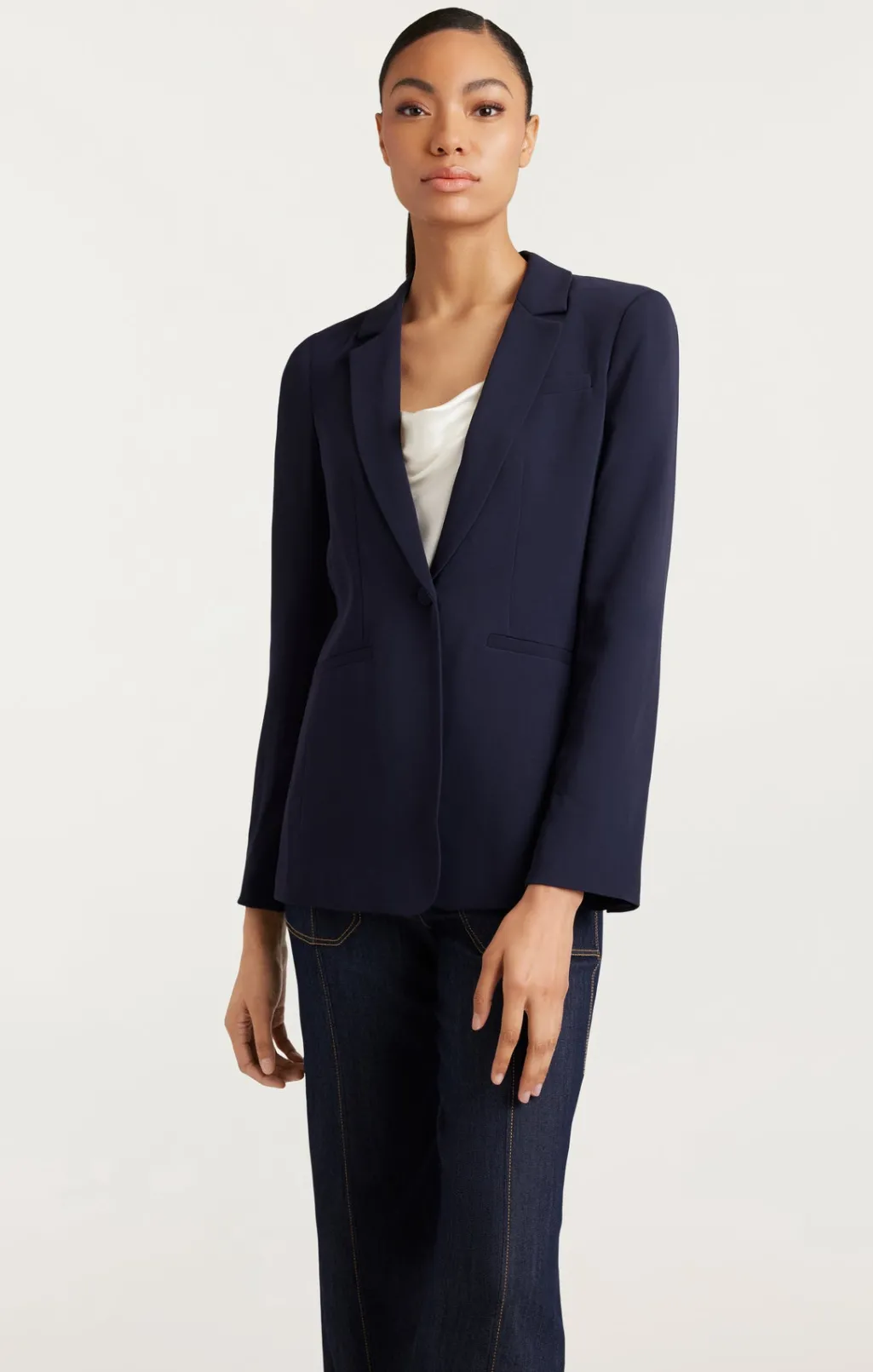 Cinq à Sept Karlie Blazer Navy New