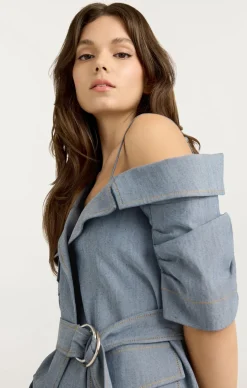 Cinq à Sept Katie Jacket LightIndigo