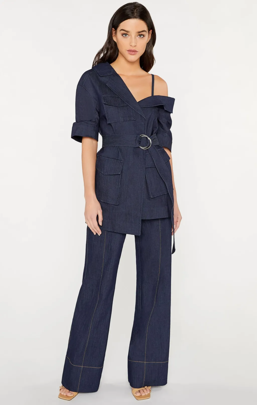 Cinq à Sept Katie Jacket Indigo Outlet