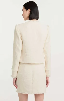 Cinq à Sept Keegan Jacket Gardenia Hot