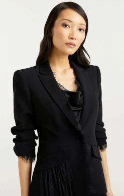 Cinq à Sept Keeves Blazer Black/Black Outlet