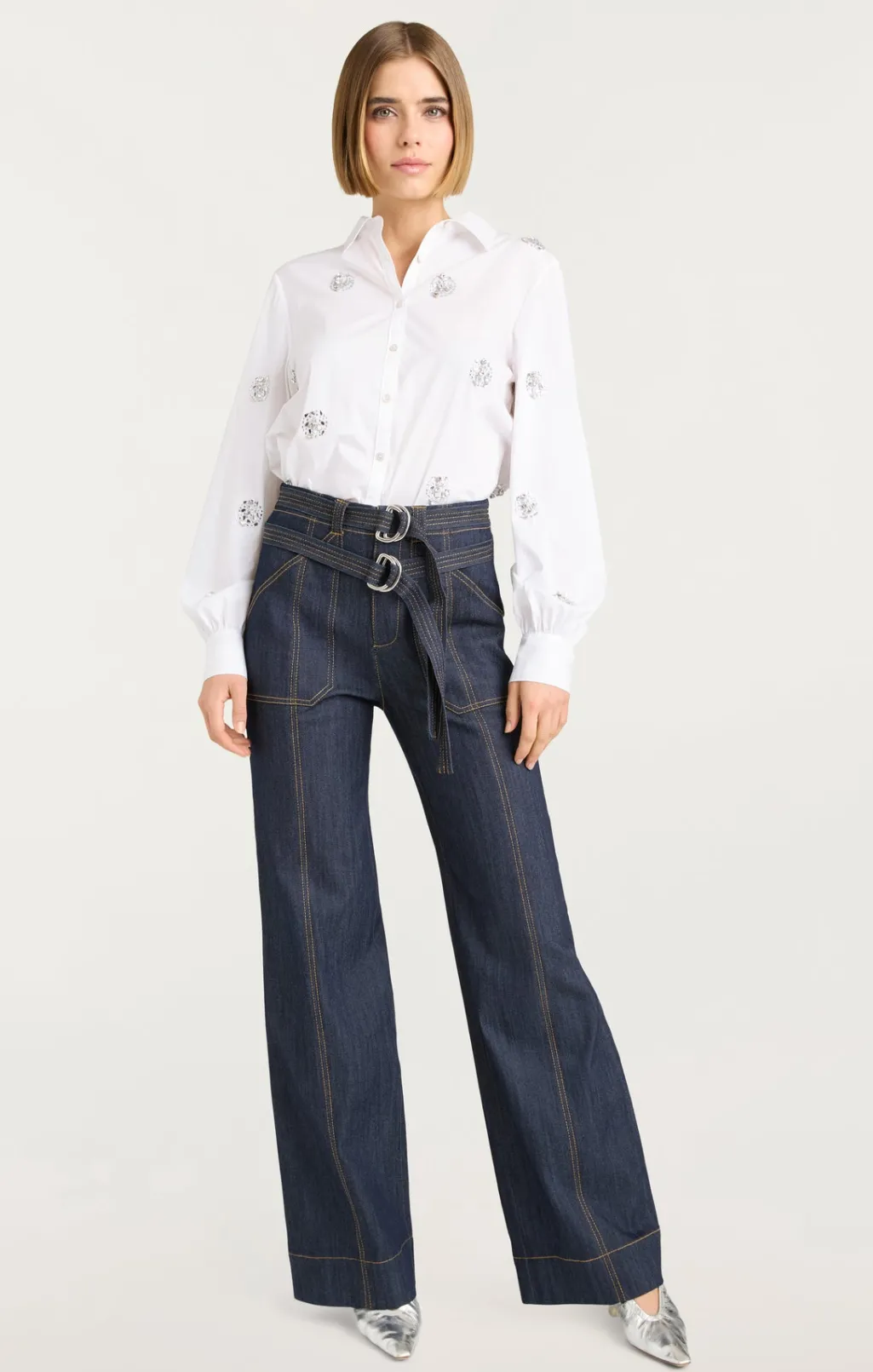 Cinq à Sept Kenji Pant Indigo Hot