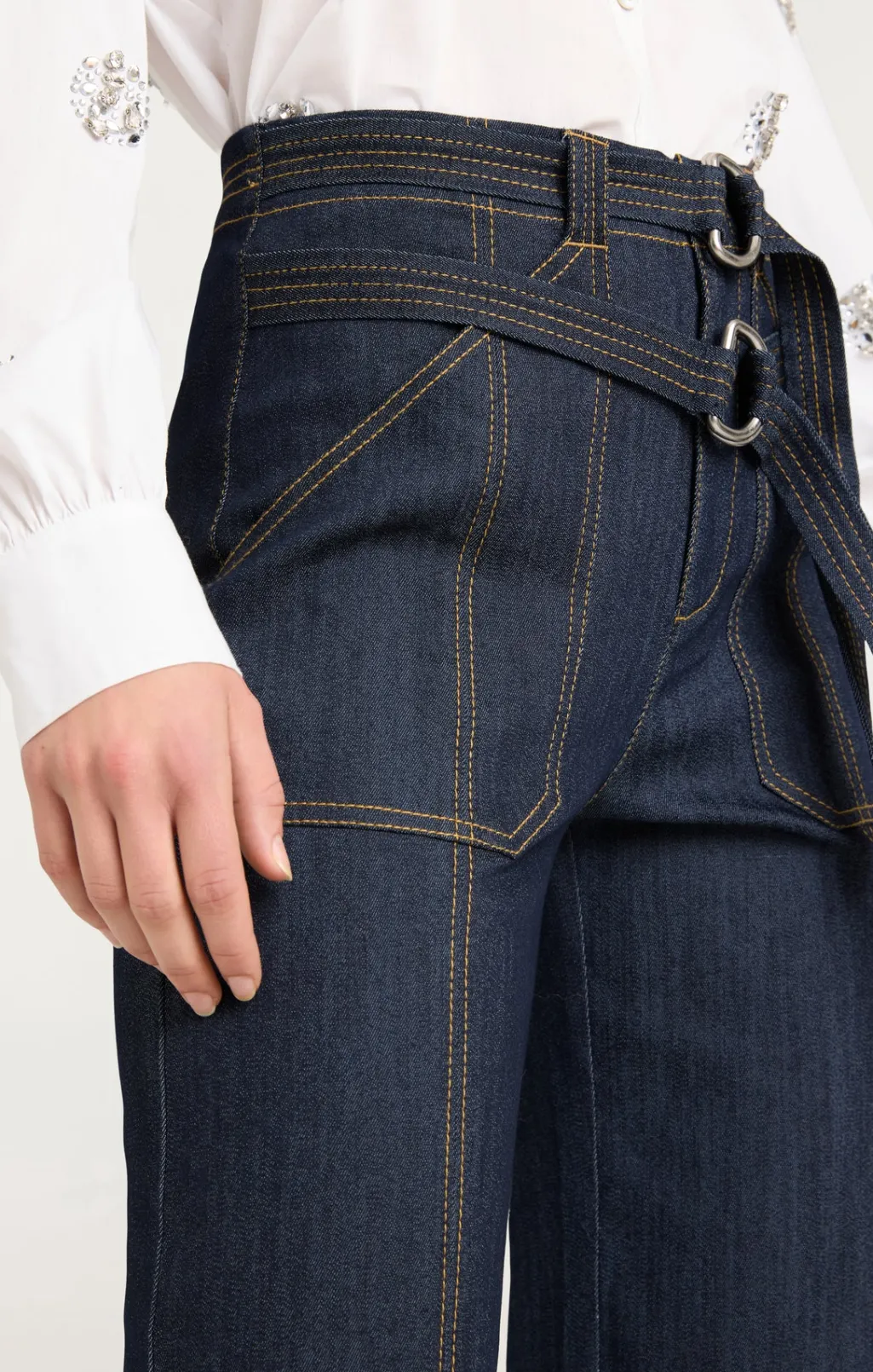 Cinq à Sept Kenji Pant Indigo Hot