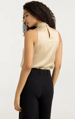 Cinq à Sept Keoni Top Khaki Hot