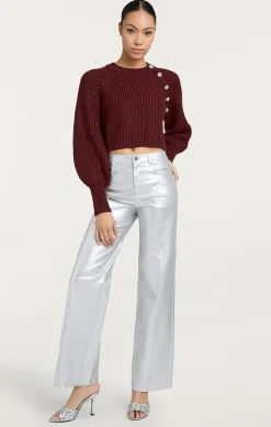 Cinq à Sept Keren Pullover Oxblood