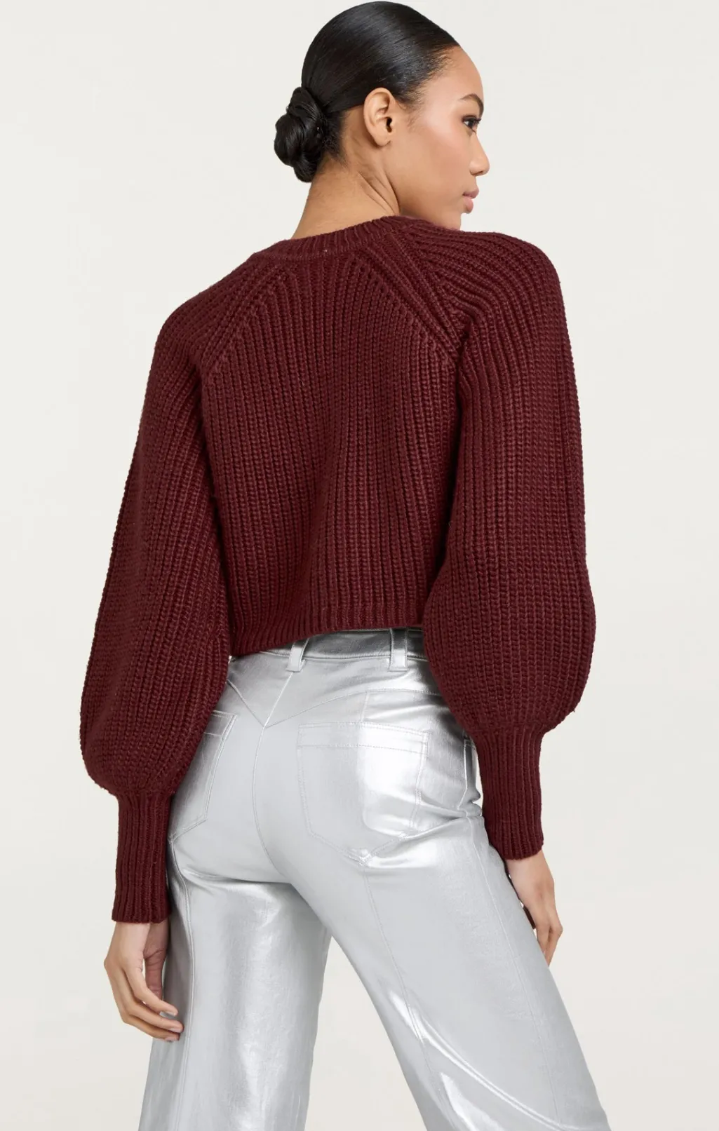 Cinq à Sept Keren Pullover Oxblood