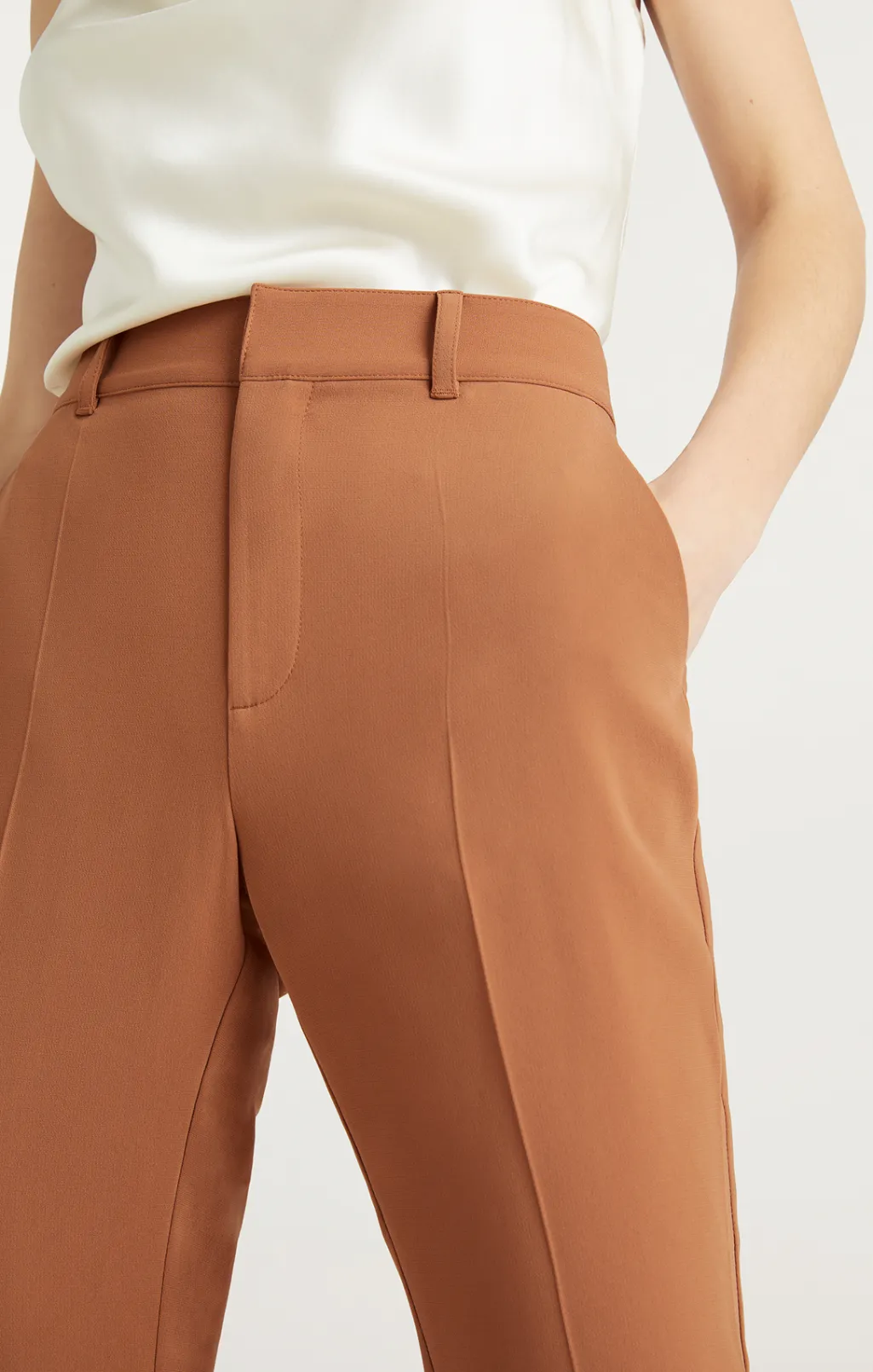 Cinq à Sept Kerry Pant Cinnamon Best