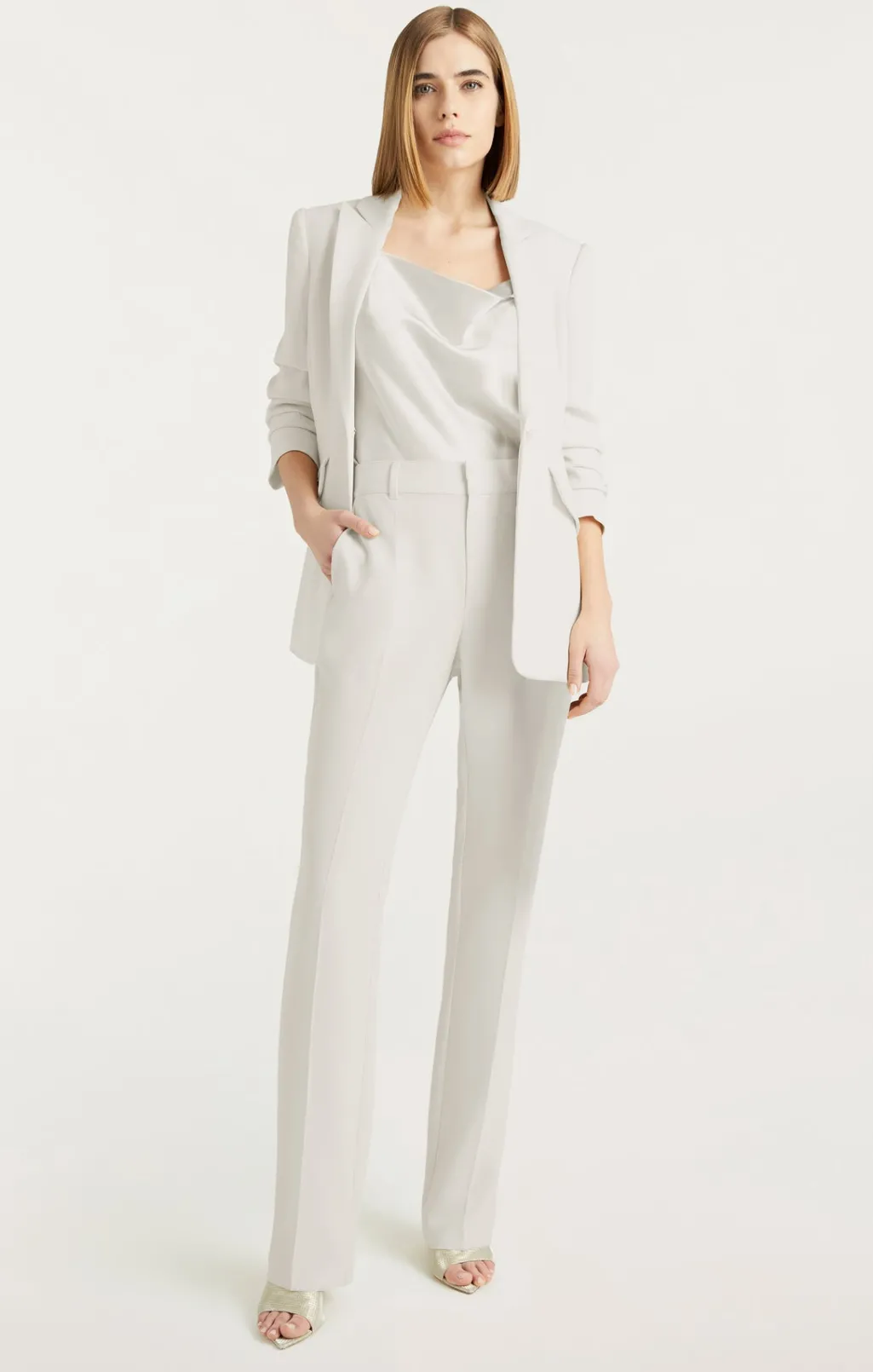 Cinq à Sept Kerry Pant Ivory New