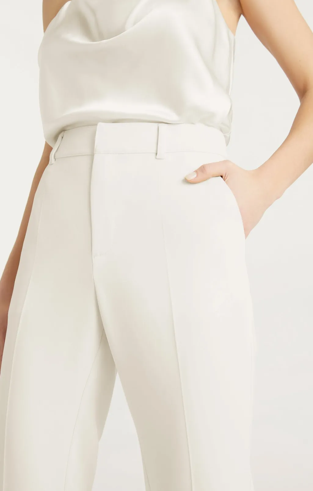 Cinq à Sept Kerry Pant Ivory New