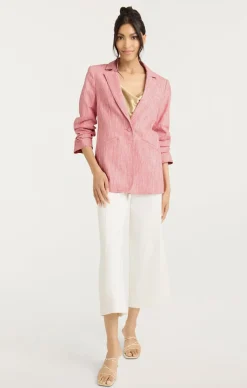 Cinq à Sept Khloe Blazer Rose/White