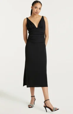 Cinq à Sept Lacey Dress Black
