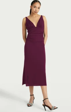 Cinq à Sept Lacey Dress DarkFig New