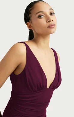 Cinq à Sept Lacey Dress DarkFig New