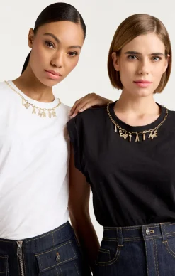 Cinq à Sept L'amour Necklace Bella Tee White Clearance