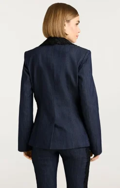 Cinq à Sept Laney Jacket Indigo Best