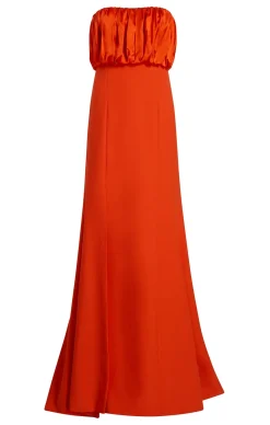 Cinq à Sept Laurence Gown CherryTomato Outlet