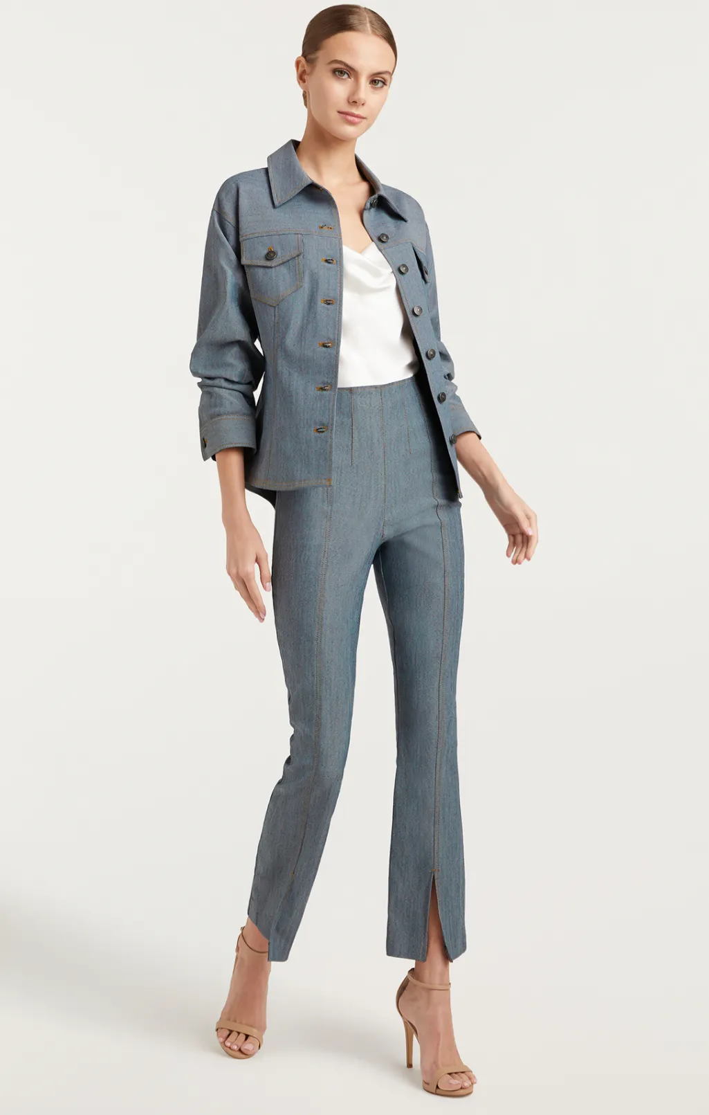 Cinq à Sept Laurie Pant LightIndigo Clearance