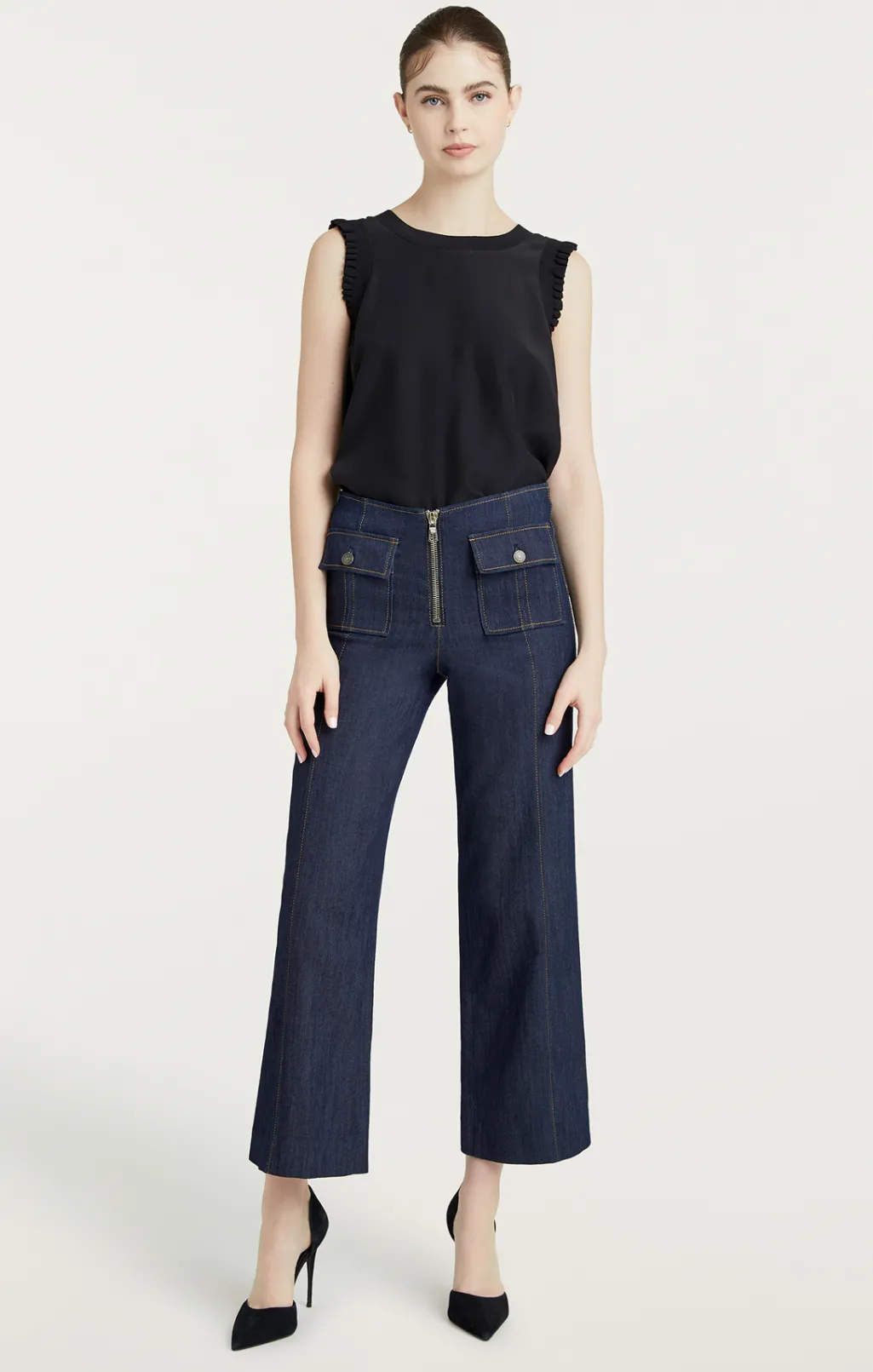 Cinq à Sept Lenore Top SilkBlack Sale