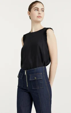 Cinq à Sept Lenore Top SilkBlack Sale