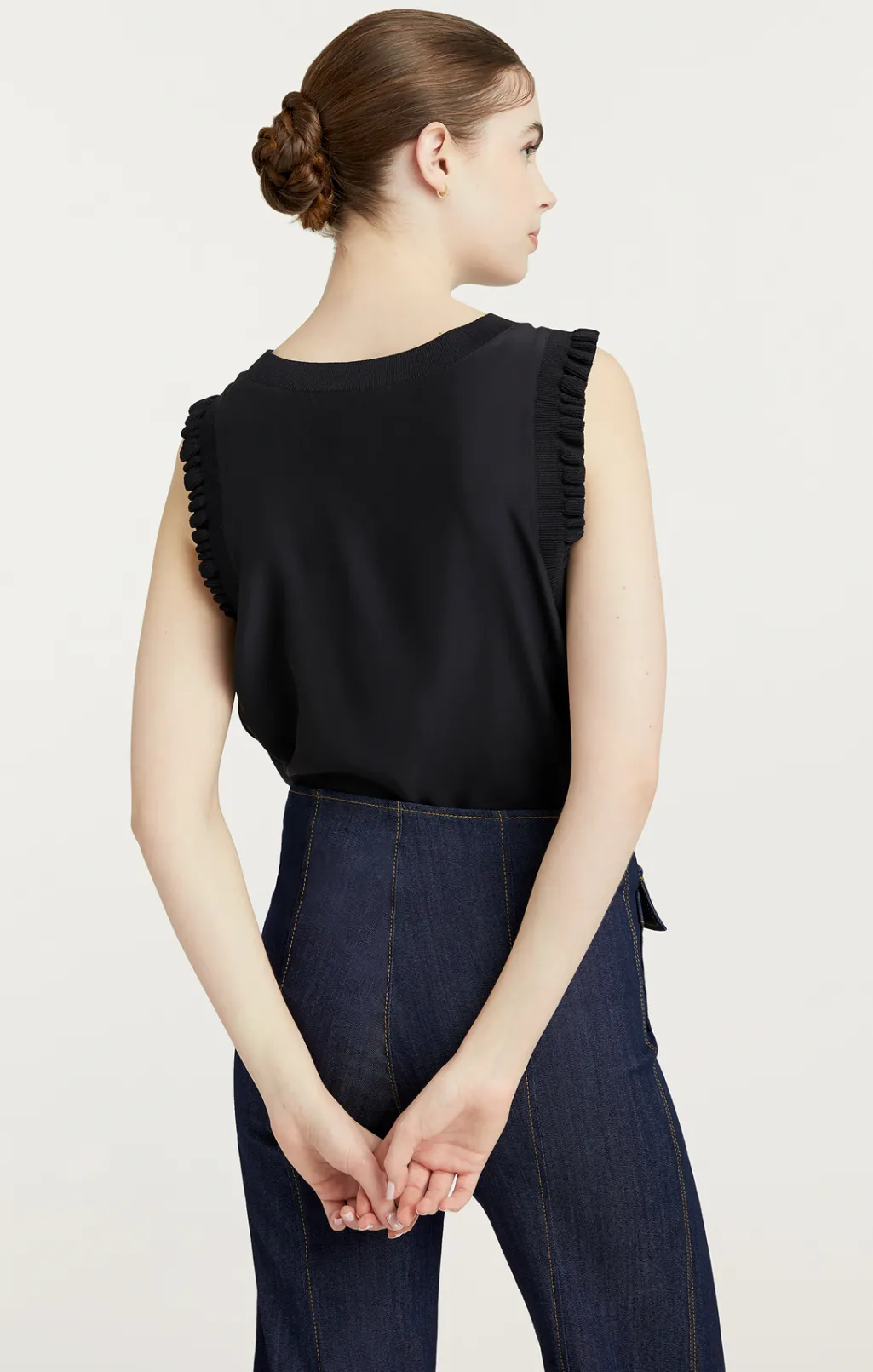Cinq à Sept Lenore Top SilkBlack Sale