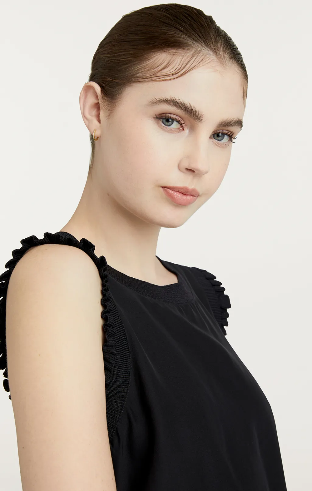 Cinq à Sept Lenore Top SilkBlack Sale