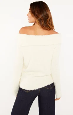 Cinq à Sept Leya Sweater Ivory Sale