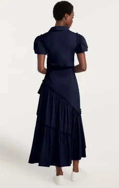 Cinq à Sept Lila Dress Navy Clearance